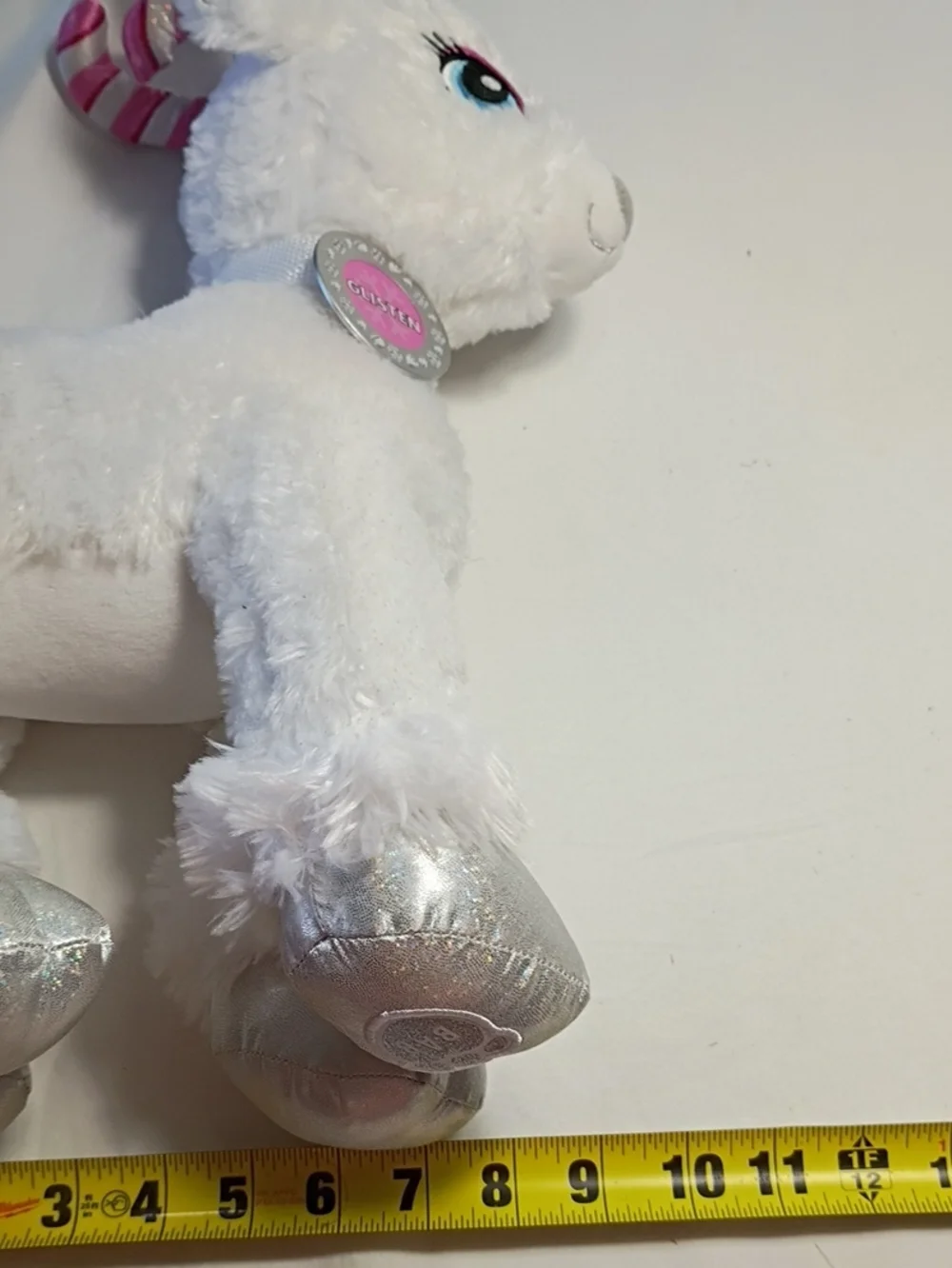 EUC Build A Bear BAB Candy Cane Glisten Reindeer BABW Workshop Christmas 2018